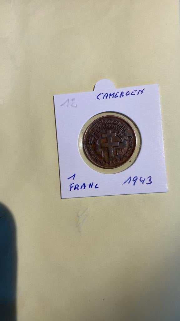 Munt Cameroen, Postzegels en Munten, Ophalen of Verzenden