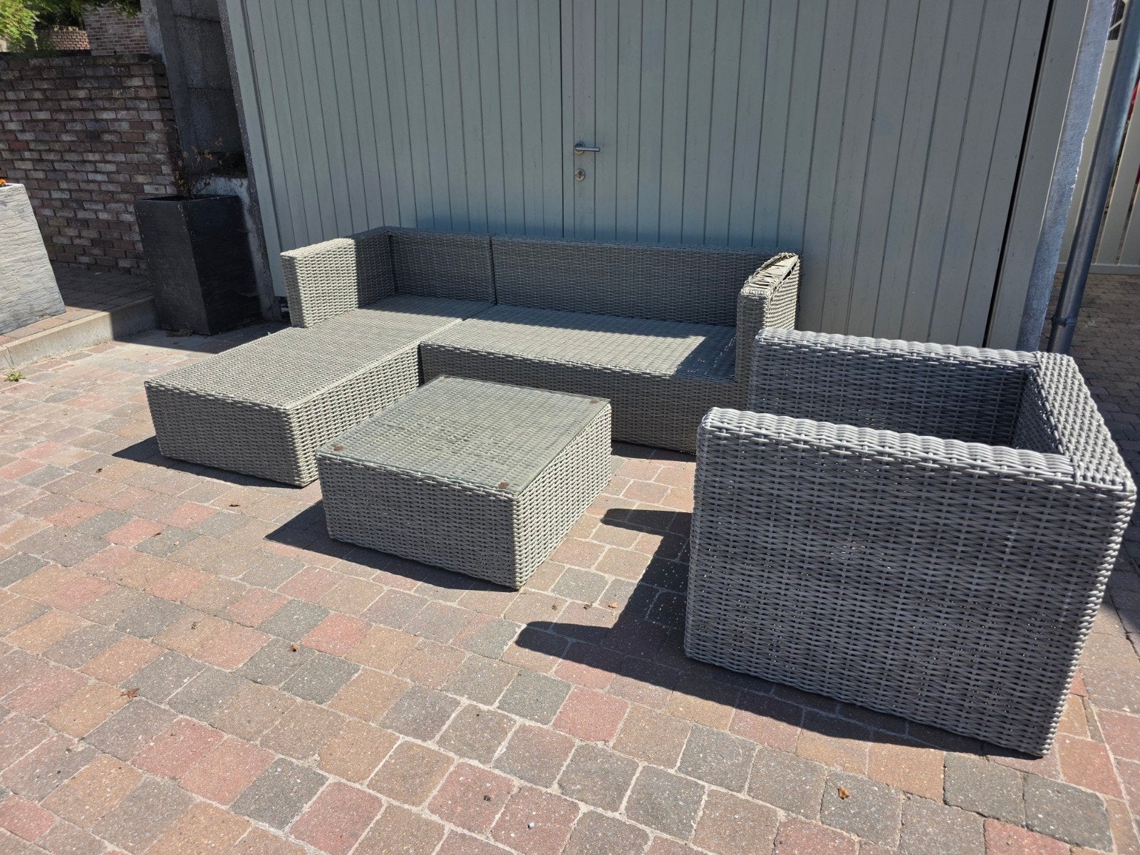 Loungeset, Ophalen, Loungeset