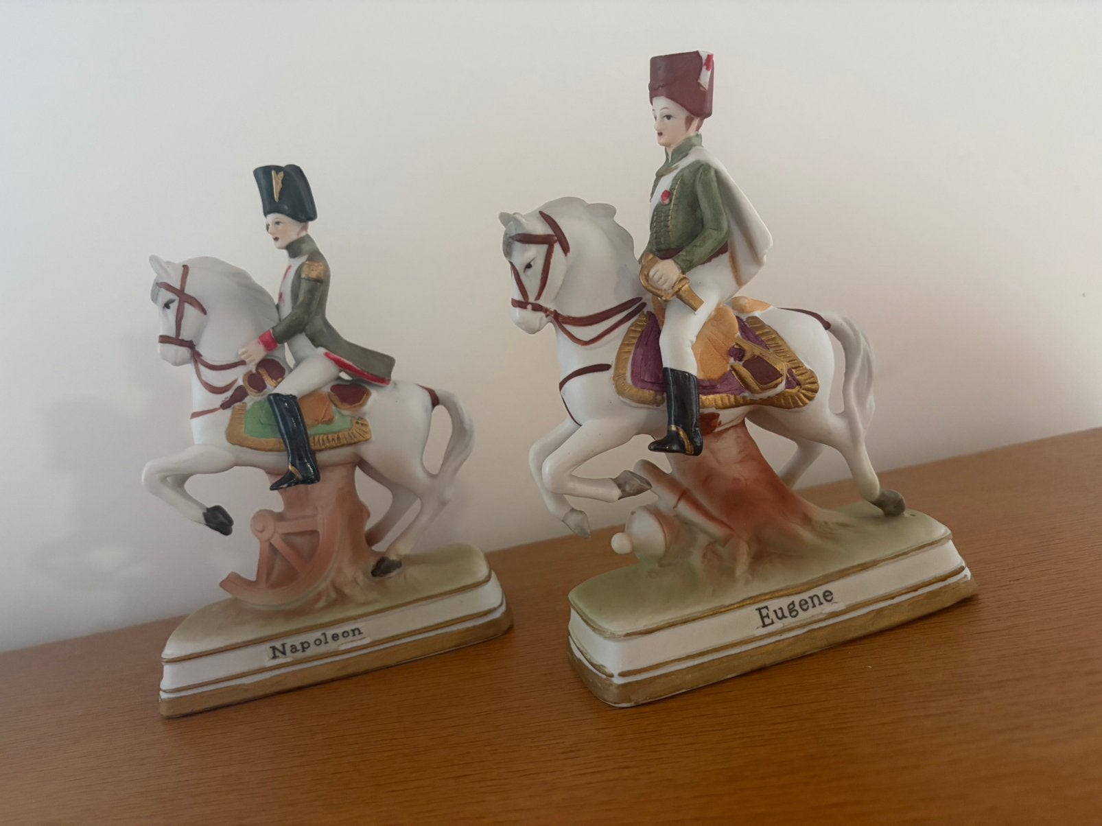 Porseleinen beeldjes van Napoleon en Eugene, Ophalen of Verzenden