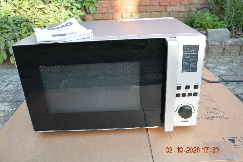 Microgolfoven Primo Model MG7, Elektronische apparatuur, Ophalen, Microgolfoven, Nieuw, Draaiplateau