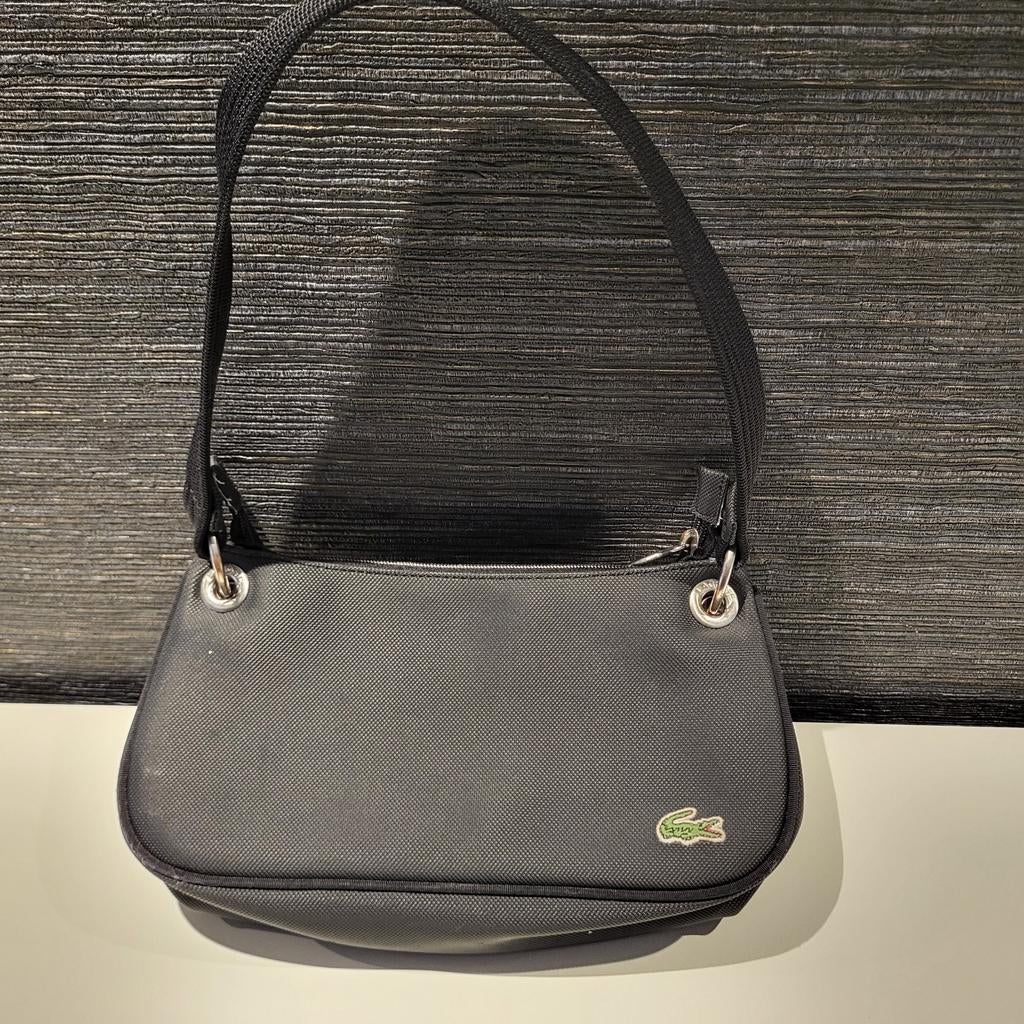 Prachtige Vintage Lacoste "Baguette", Ophalen, Zwart