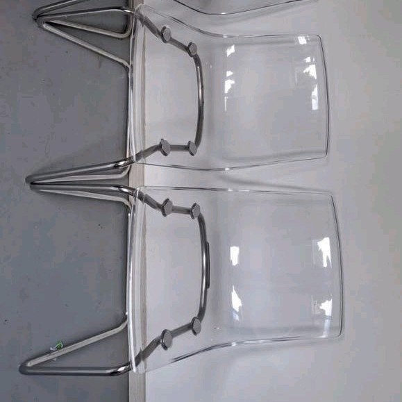 Chaise ikea transparente 60 euro les 2, Maison & Meubles, Enlèvement, Une