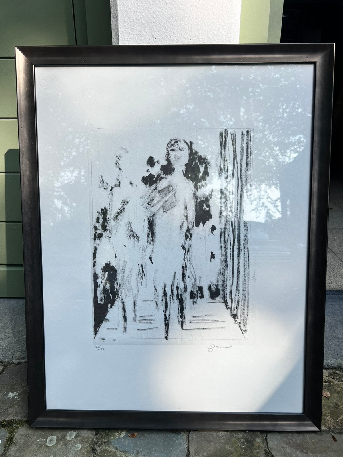 Frans Minnaert (1929-2011) — Lithographie/gravure originale, Antiquités & Art, Enlèvement, Encadré, Figures