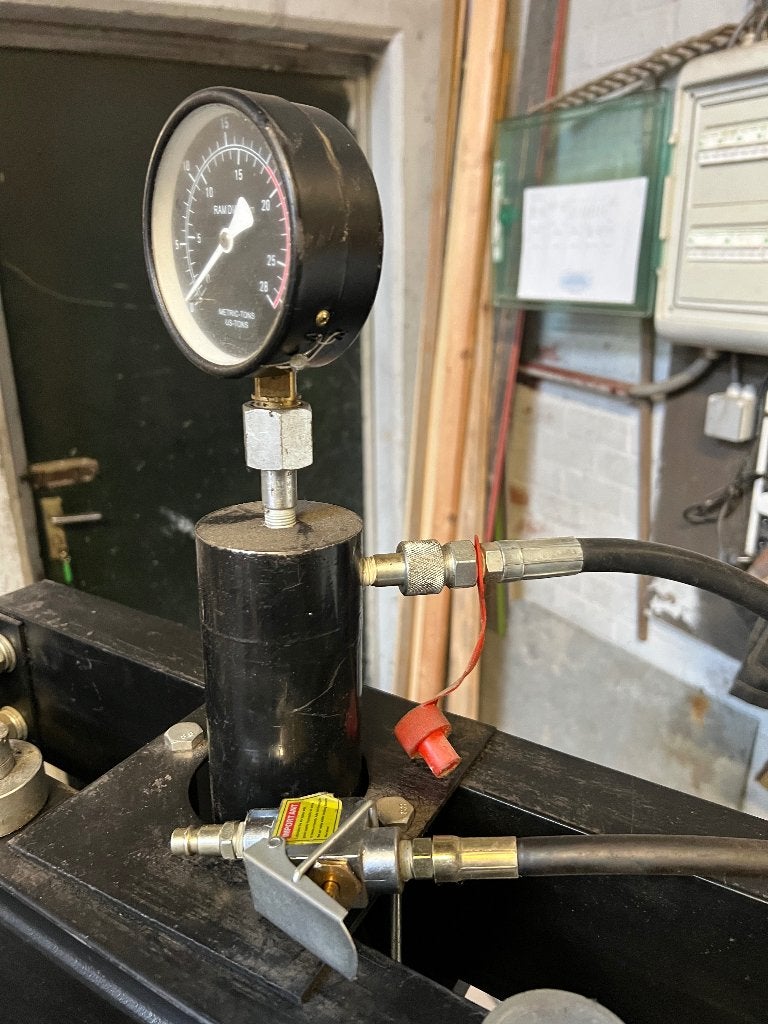 presse hydraulique/pneumatique Datona 30T, Autres travaux