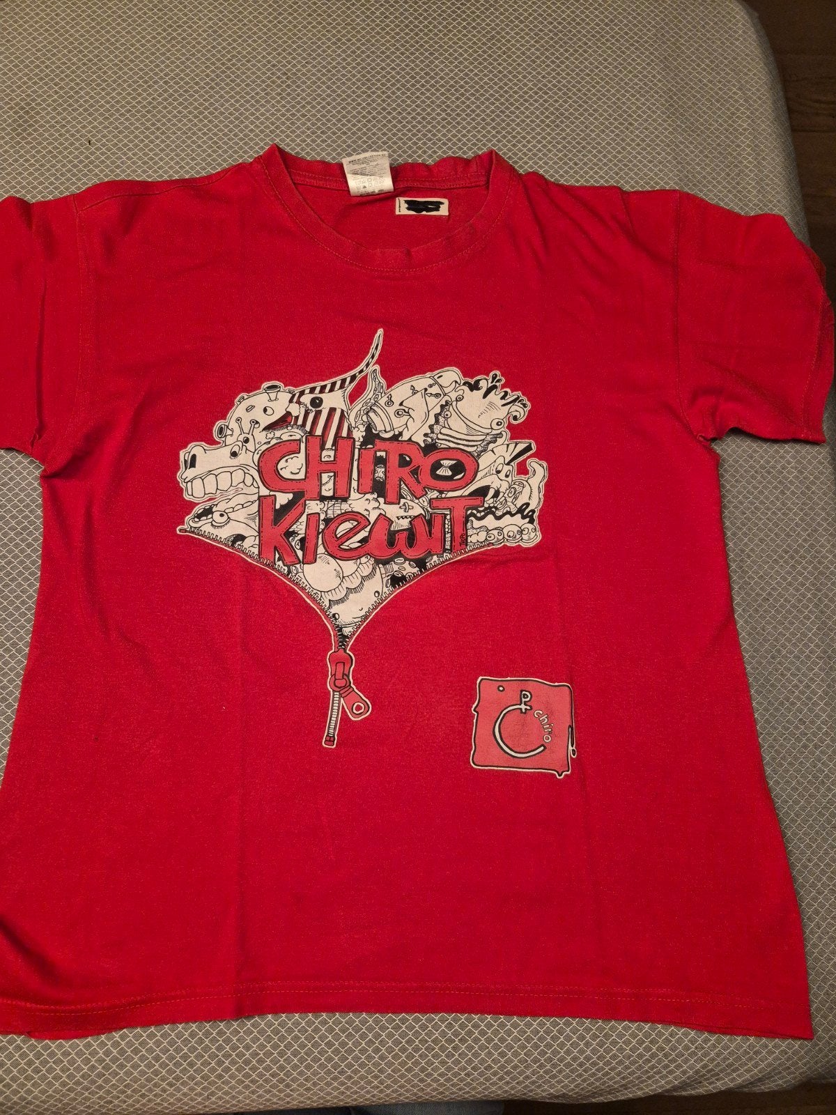 Chiro KIEWIT T-shirt  maat xs, Kinderen en Baby's, Ophalen, Gebruikt, Chiro, Jongen of Meisje