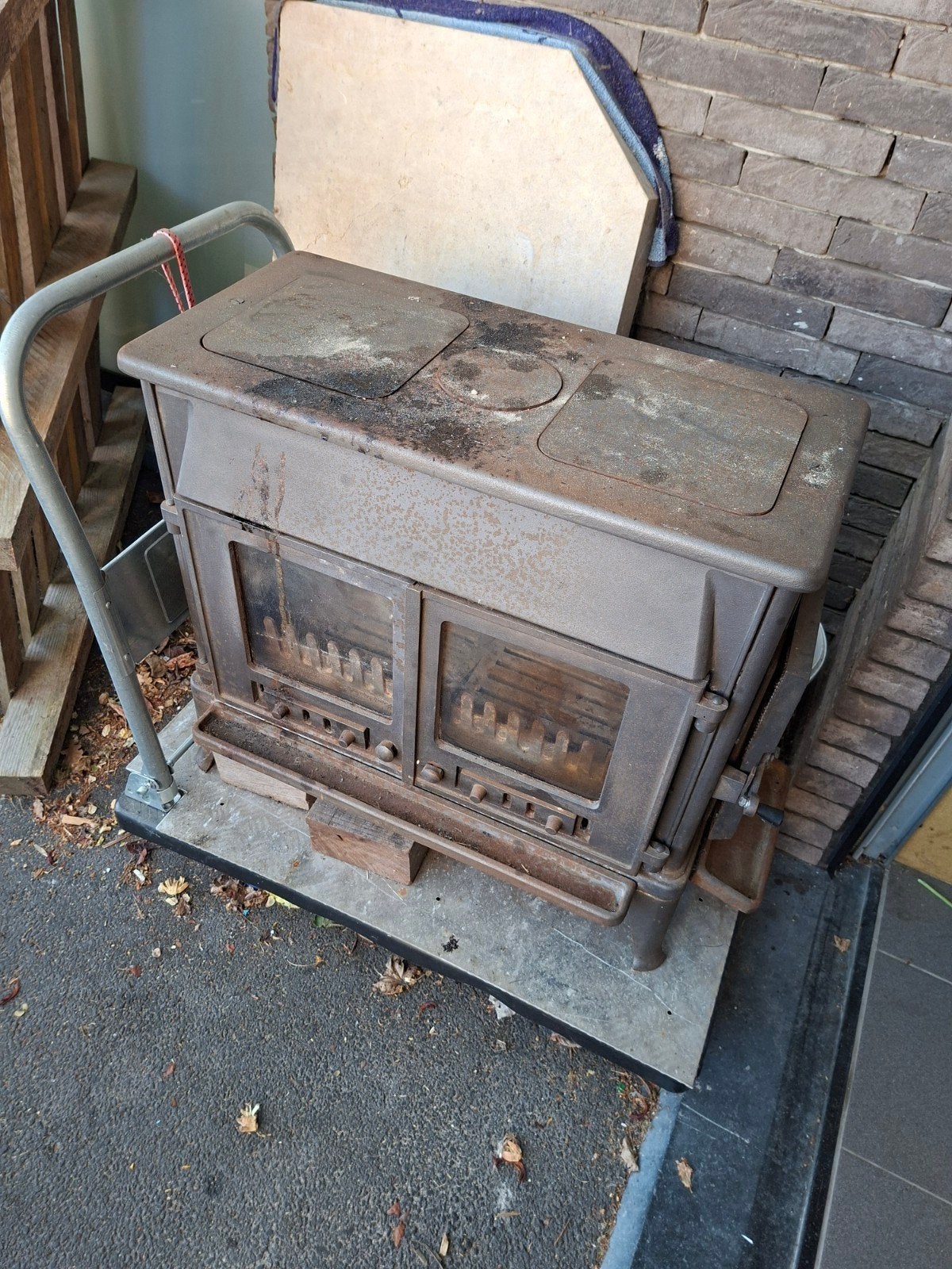 Dovre 300G, Ophalen, Gebruikt, Vrijstaand, Hout