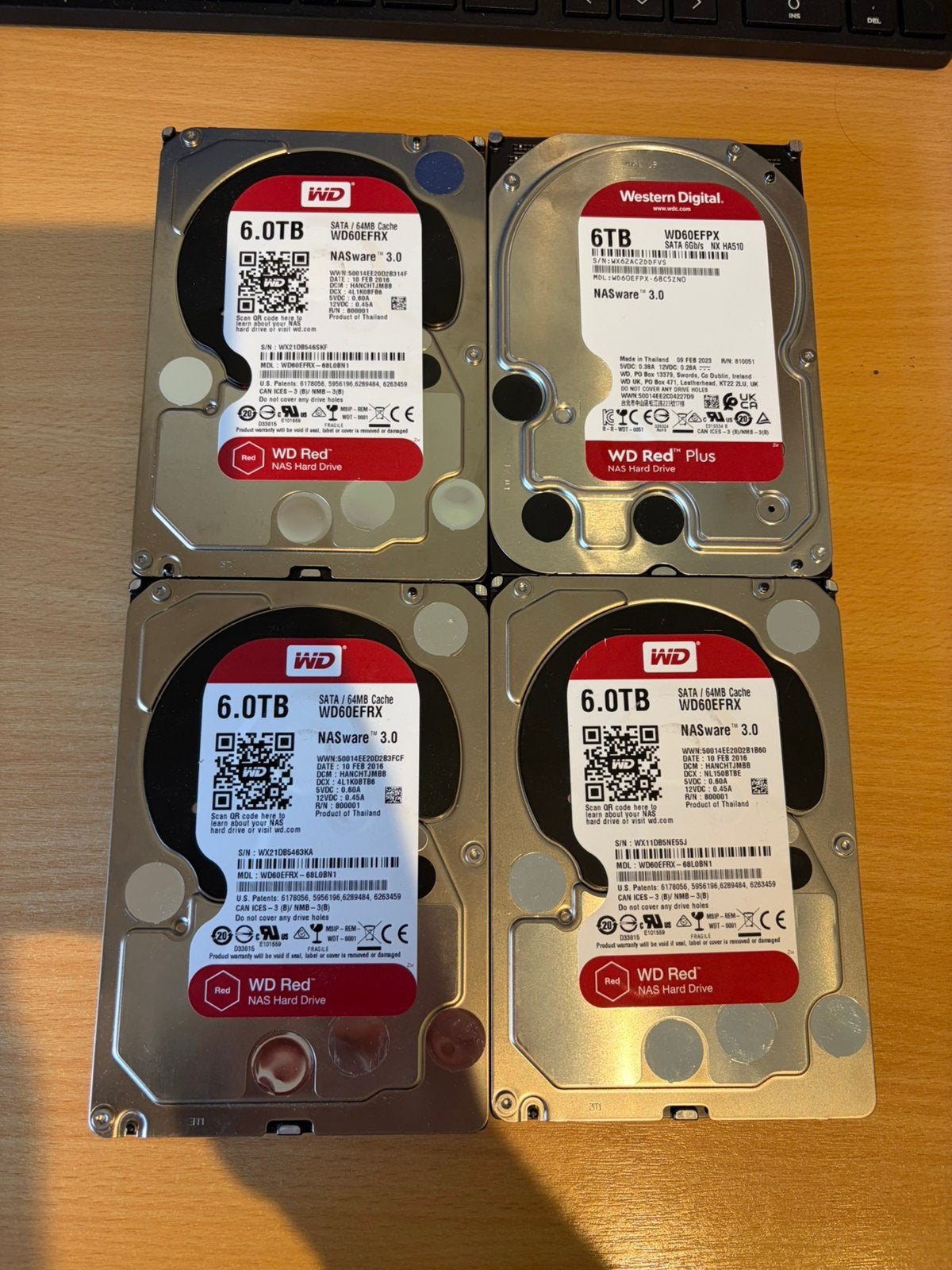Western Digital Red 6 To, Informatique & Logiciels, Enlèvement ou Envoi, Interne, Serveur, Utilisé