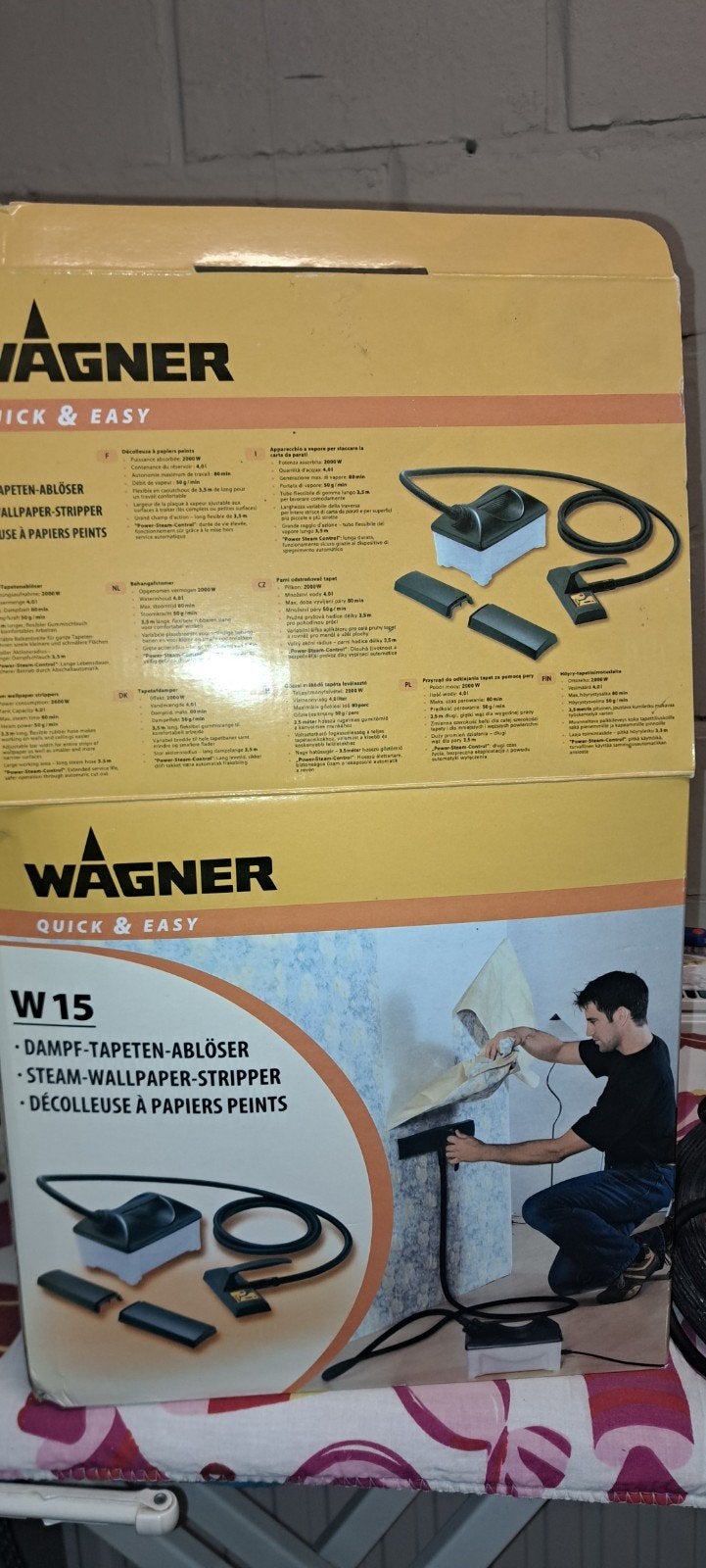 wagner steam wallpaper  stripper, Ophalen