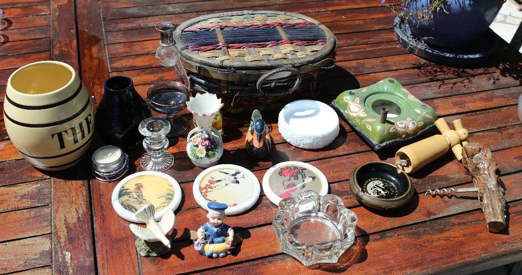 Kavel op de rommelmarkt, Ophalen of Verzenden, Zo goed als nieuw