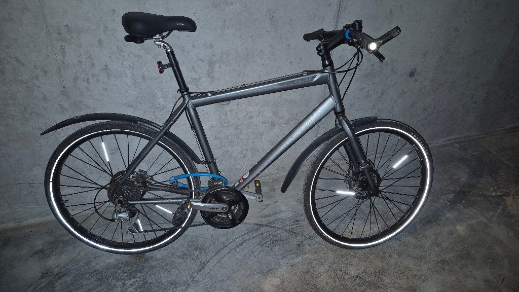 Fiets  Trek, Fietsen en Brommers, Fietsen | Heren | Herenfietsen, Gebruikt, Versnellingen, Schijfrem, 53 tot 57 cm