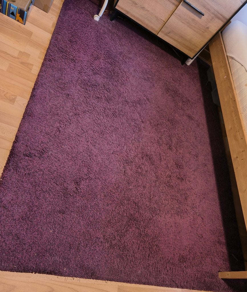 Tapis/tapis violet - 240 x 170 cm, 200 cm ou plus, 150 à 200 cm, Enlèvement, Utilisé