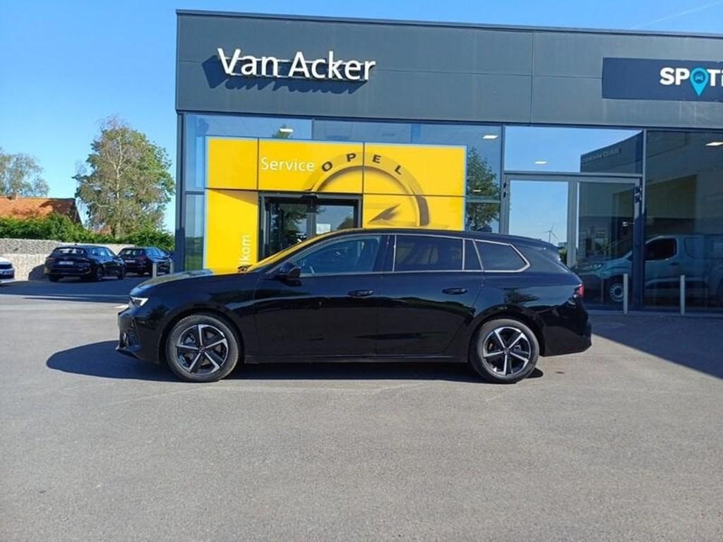 Opel Astra 45pk MHEV Sports Tourer GS Line, Navigatie, 4 x, Auto's, Opel, Zwart, Zwart, Bedrijf, 5 zetels