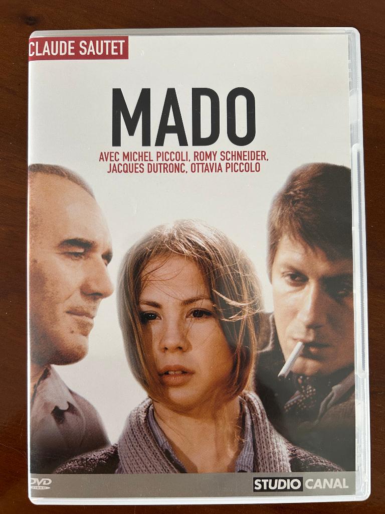 MADO - DVD - Piccoli, Romy Schneider, Dutronc, Cd's en Dvd's, Dvd's | Klassiekers, Ophalen, Zo goed als nieuw