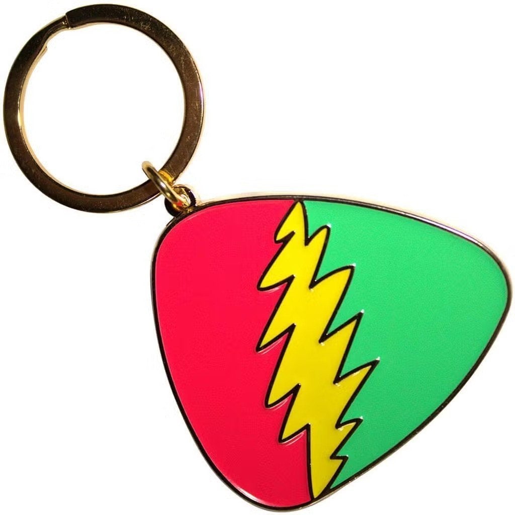 Grateful Dead - Red/Green Plectrum - Sleutelhanger, Ophalen of Verzenden, Nieuw