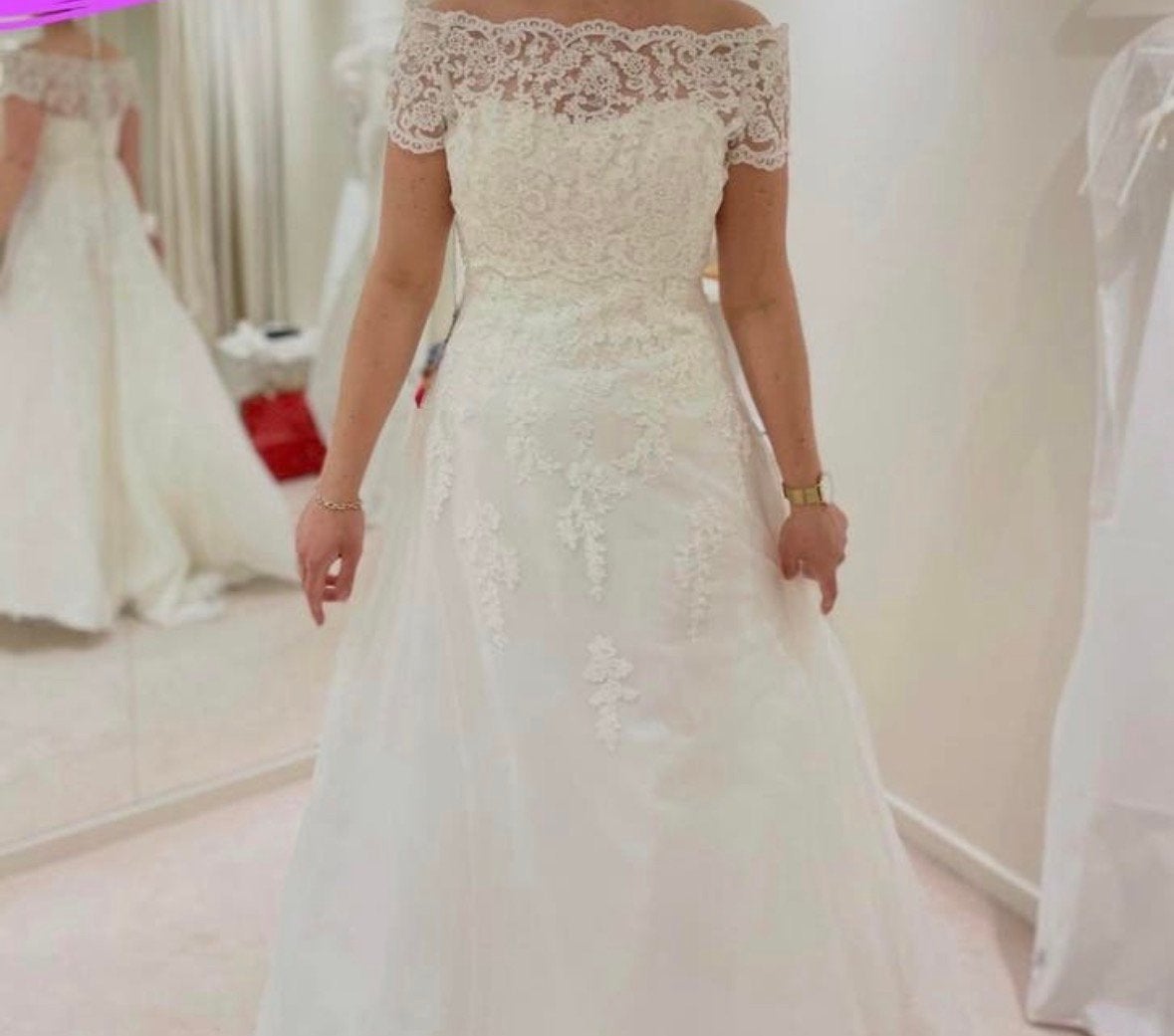 Trouwjurk wedding dress ladybird 40 wit, Kleding | Dames, Trouwkleding en Trouwaccessoires, Ophalen of Verzenden, Zo goed als nieuw