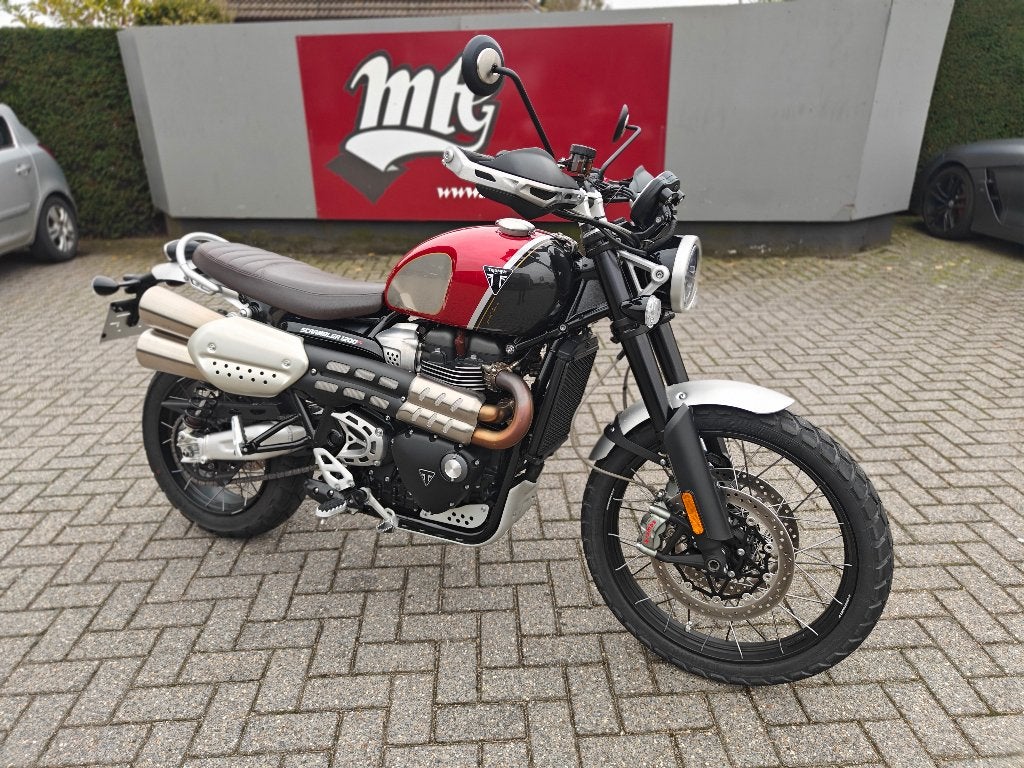 Triumph Scrambler 1200XC Chrome Edition  2022 3dkm, Motos, Permis Moto A, Entreprise, Occasion, Plus de 35 kW