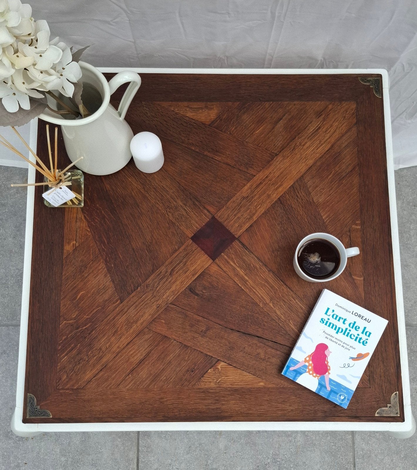 Très belle table basse✨️(chêne massif), Bohême-chic, Maison & Meubles, Tables | Tables de salon, Chêne, Enlèvement