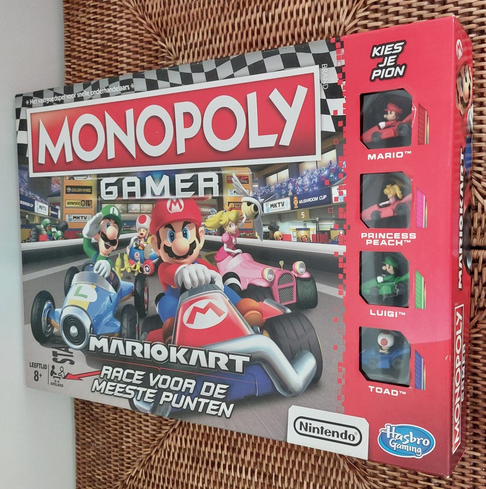 Titel: Monopoly Gamer Mario Kart — 100% Compleet, Enlèvement