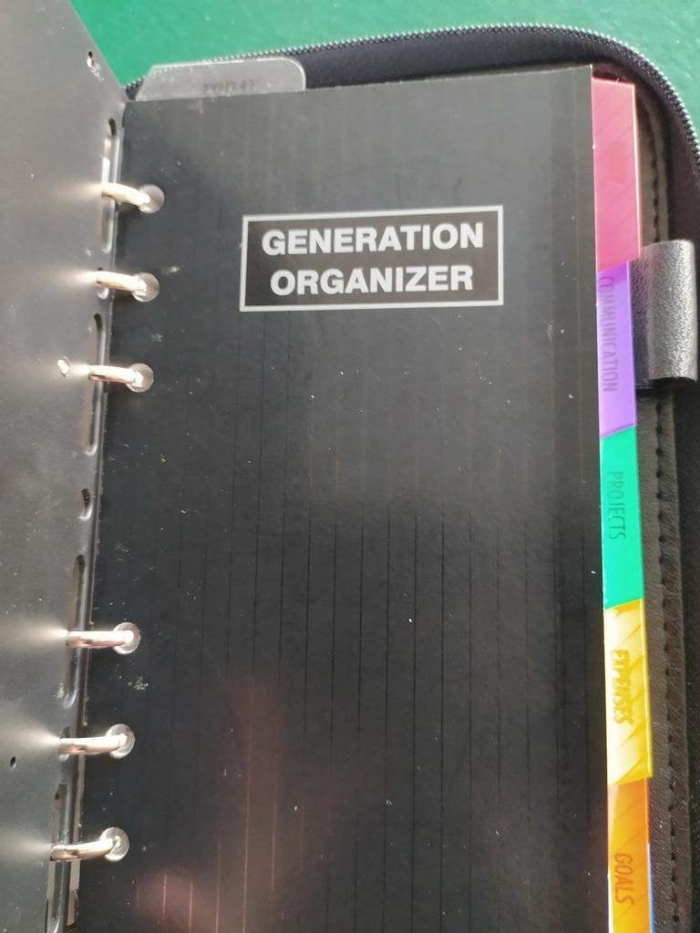 Personal/Work Generation Organizer in 2 delen, Ophalen of Verzenden, Gebruikt