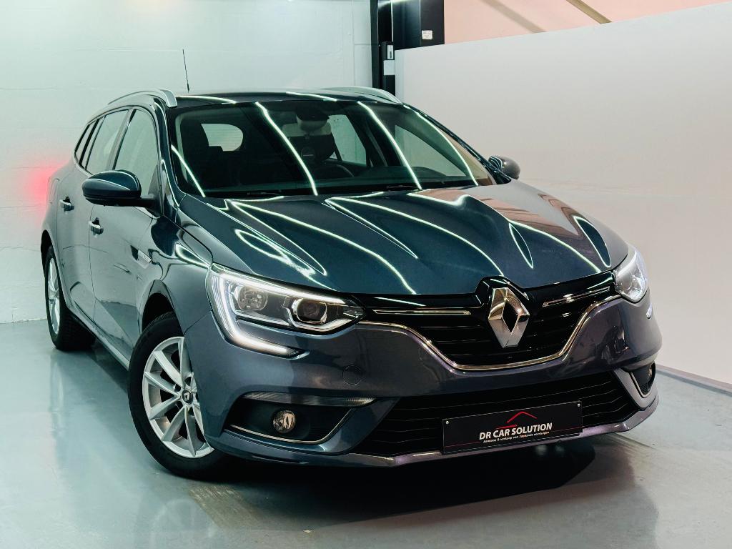 Renault Megane Limited 1.2Tce navi zetel verwarming LED, Voorwielaandrijving, Stof, 4 cilinders, Blauw