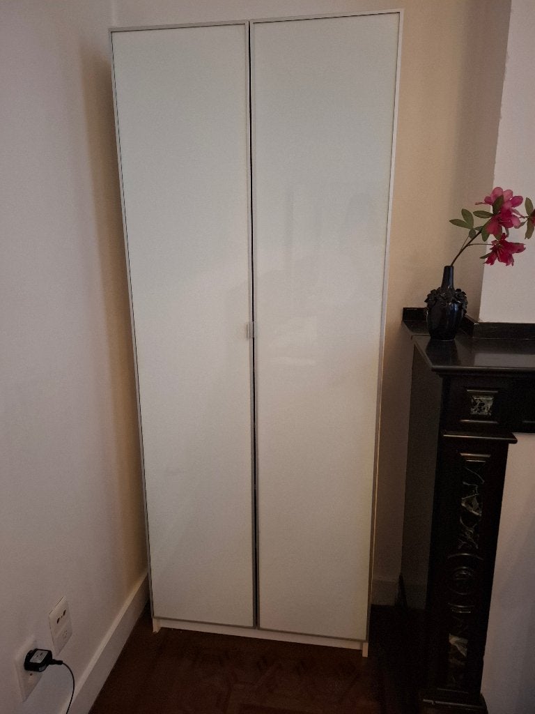 Ikea billy kast met deuren, Huis en Inrichting, Kasten | Boekenkasten, Ophalen, Gebruikt, 50 tot 100 cm, Modern