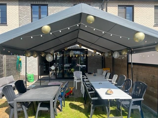 Partytent te huur 4mx6m, Hobby en Vrije tijd, Feestartikelen | Verhuur, Ophalen