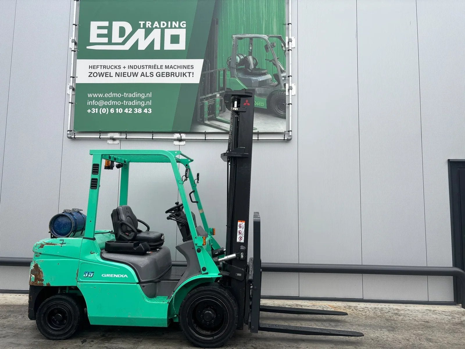 Mitsubishi FG35NT Heftruck (bj 2019), 3000 tot 4000 kg, LPG, Heftruck, Mitsubishi