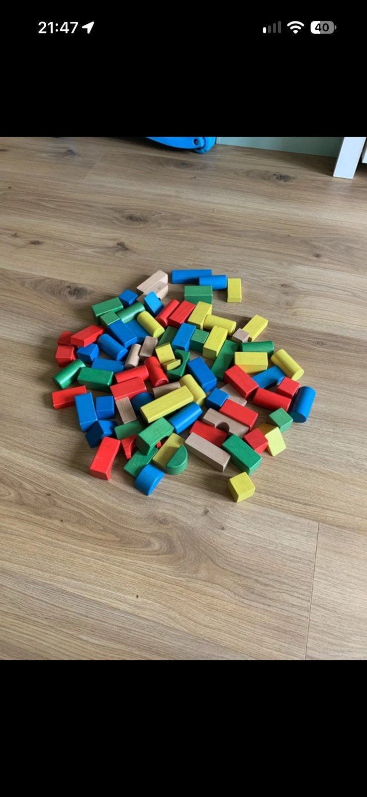 Blocs en bois, Enlèvement, Comme neuf