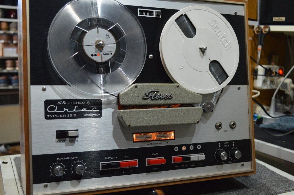 ARTEC SR 32B BANDRECORDER, Enlèvement, Magnétophone