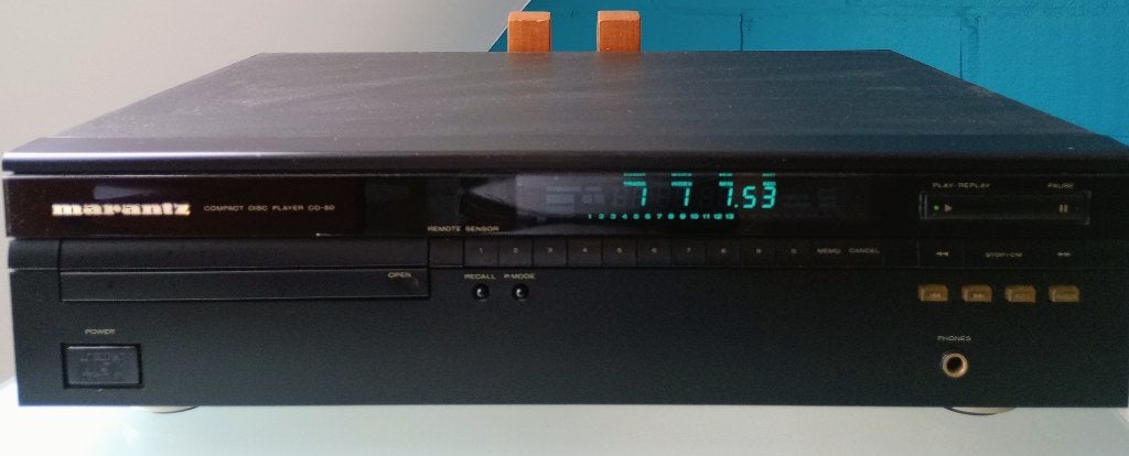 Marantz cd-50 speler, TV, Hi-fi & Vidéo, Lecteurs CD, Enlèvement, Comme neuf, Marantz