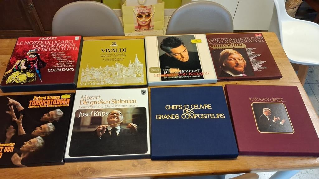 LP'S,  vinyl, klassiek. Lp boxen. Zie beschrijving., Ophalen