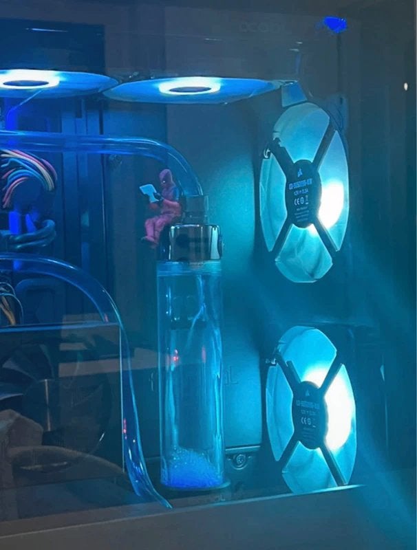 Gaming PC – RTX 3080 – Custom Hardline Watercooling, Computers en Software, Ophalen, Zo goed als nieuw, Gaming, SSD