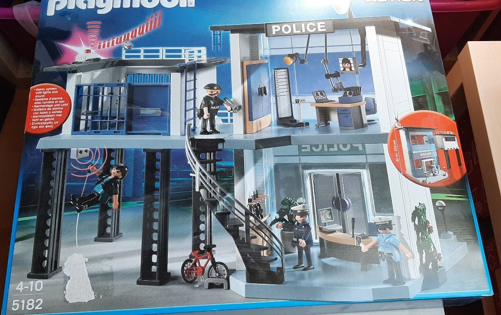 Playmobil 5182 Politiekantoor met alarmsysteem – NIEUW, Enfants & Bébés, Jouets | Playmobil, Neuf, Enlèvement ou Envoi, Bâtiment