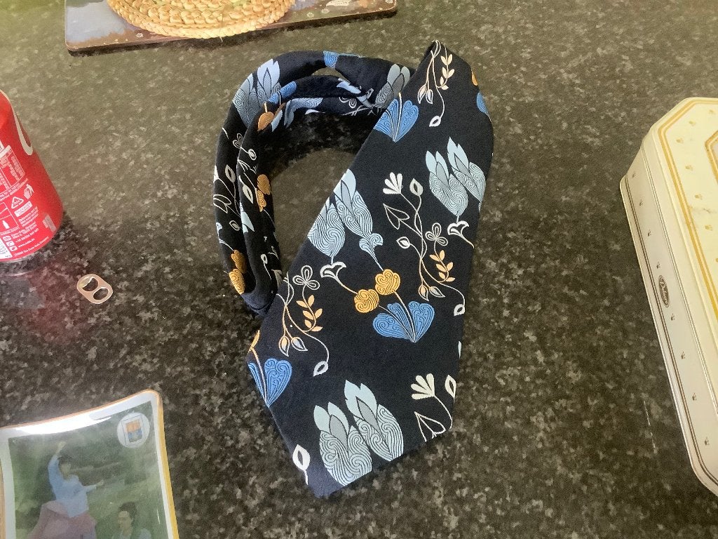 Das blauw bloemen, Ophalen of Verzenden, Zo goed als nieuw, Blauw