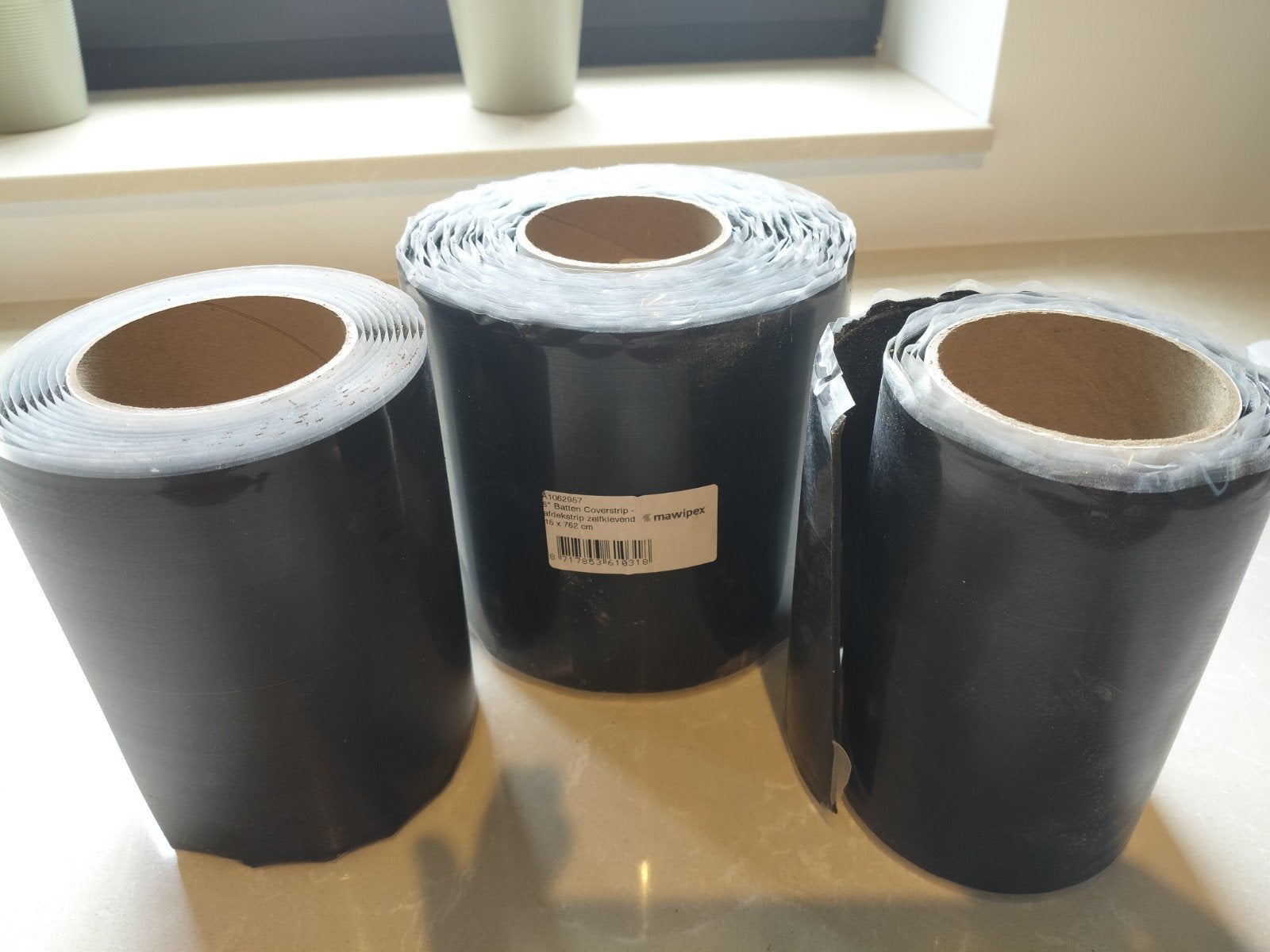 Zelfklevende EPDM batten Coverstrip, Ophalen, Nieuw