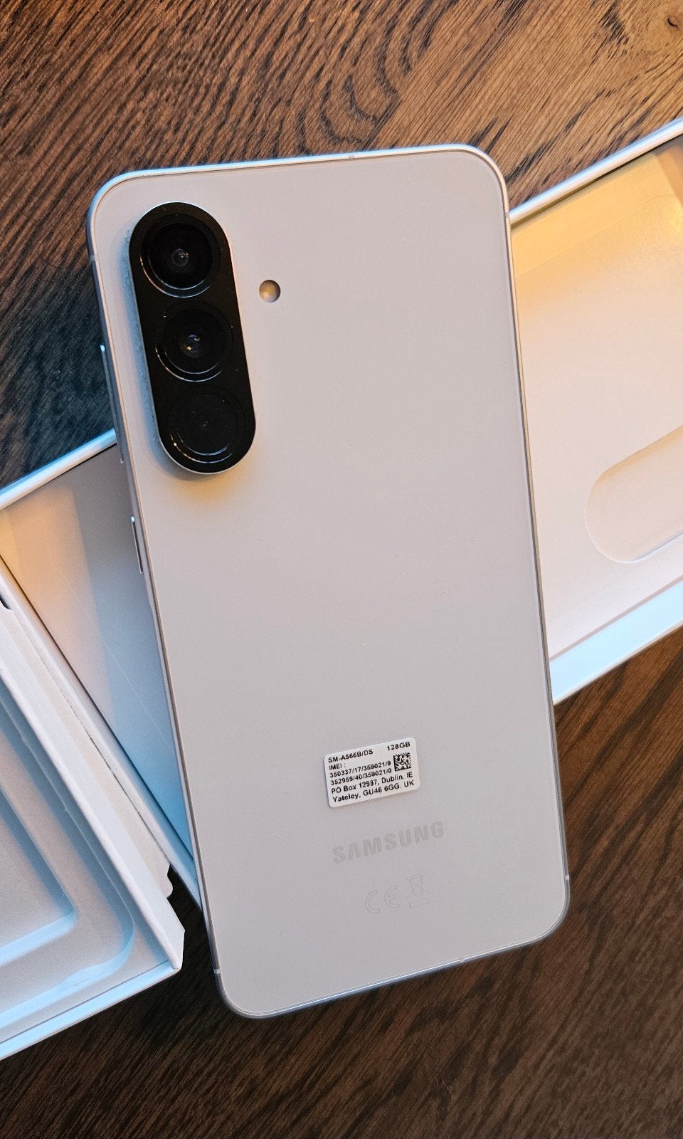 Samsung A56 + Burga, Ophalen, Overige modellen, Wit, Touchscreen
