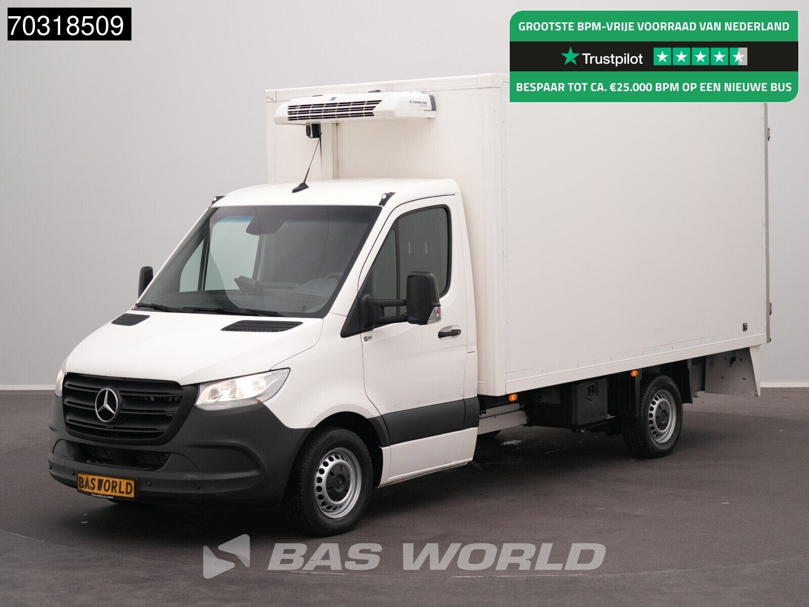 Mercedes Sprinter 314 CDI Automaat Koelwagen Thermo King V-2, Autos, Achat, Euro 6, Entreprise, 3 places