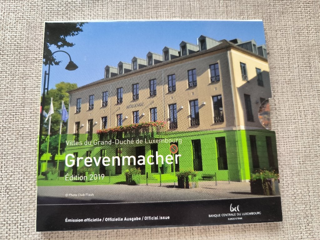 Euro - Luxemburg - BU set - 2019 - Grevenmacher, Ophalen of Verzenden, Luxemburg, Overige waardes, Setje