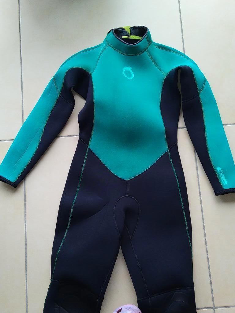 Combinaison de plongée tribord 10-11 ans, Sports nautiques & Bateaux, Enlèvement, Utilisé, Combinaison de plongée