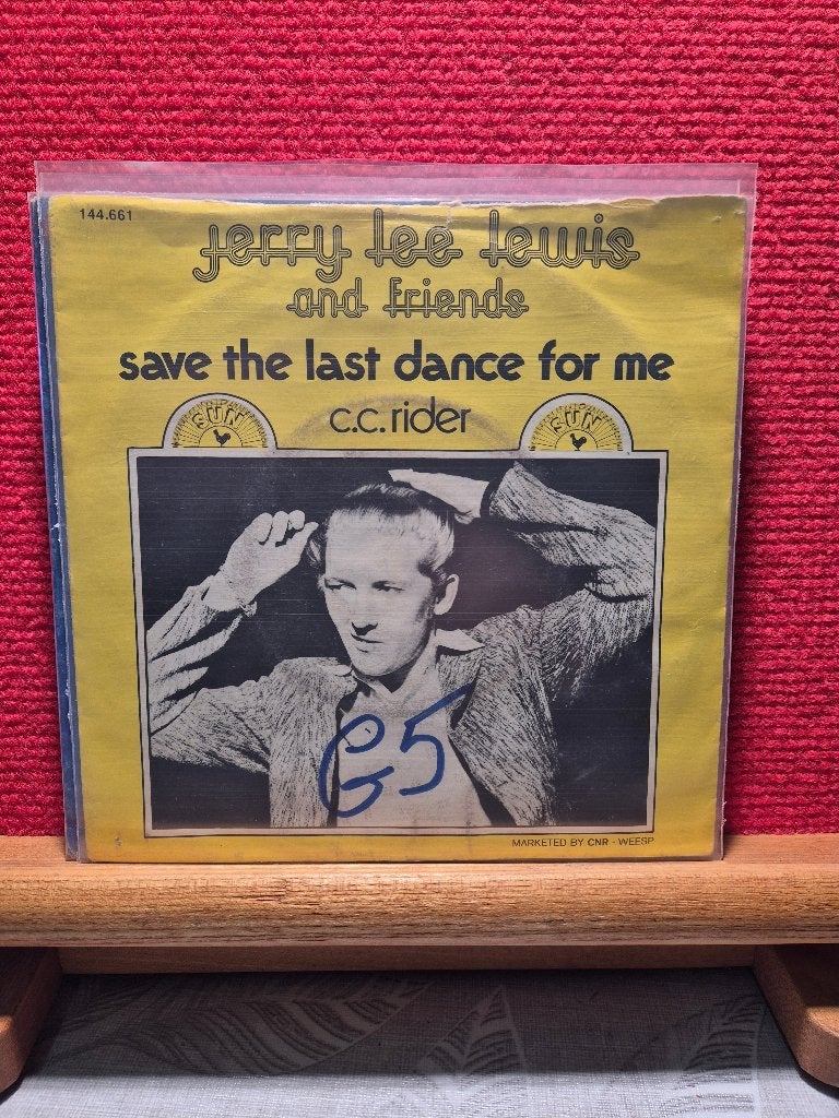 jerry lee lewis, Cd's en Dvd's, Vinyl | Rock, Gebruikt, 7 inch, Ophalen of Verzenden, Rock-'n-Roll