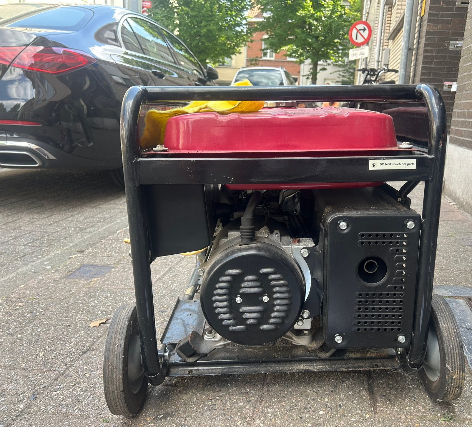 Weima 7000E Power Generator 6500W / 7000W gasoline, Doe-het-zelf en Bouw, Aggregaten, Ophalen, Gebruikt, Benzine