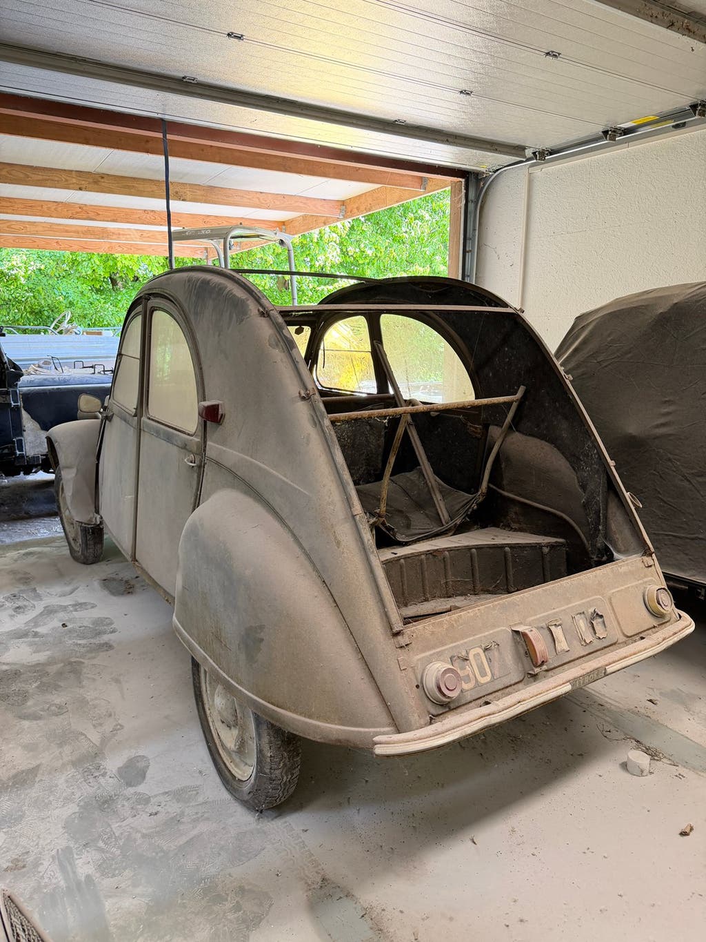 1953 Citroen 2CV 2PK type A + onderdelen, foto 3