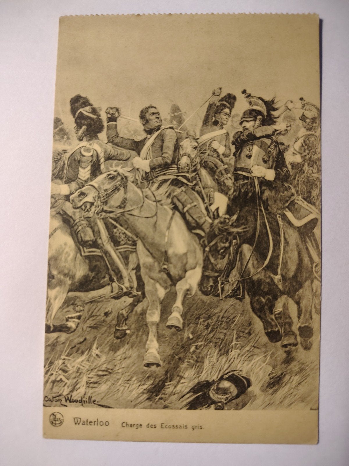 Waterloo Charge des Ecossais gris., Enlèvement ou Envoi