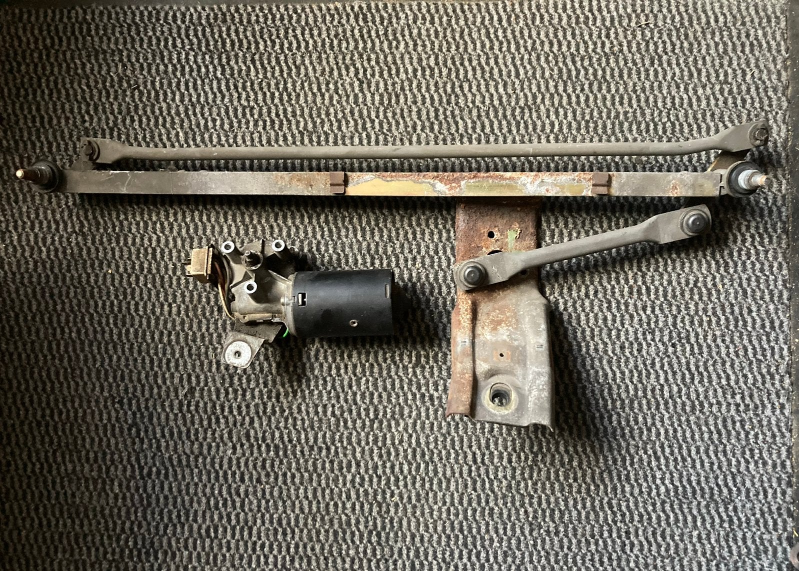 Porsche 924 ruitenwisserarm + motor, Ophalen of Verzenden, Porsche