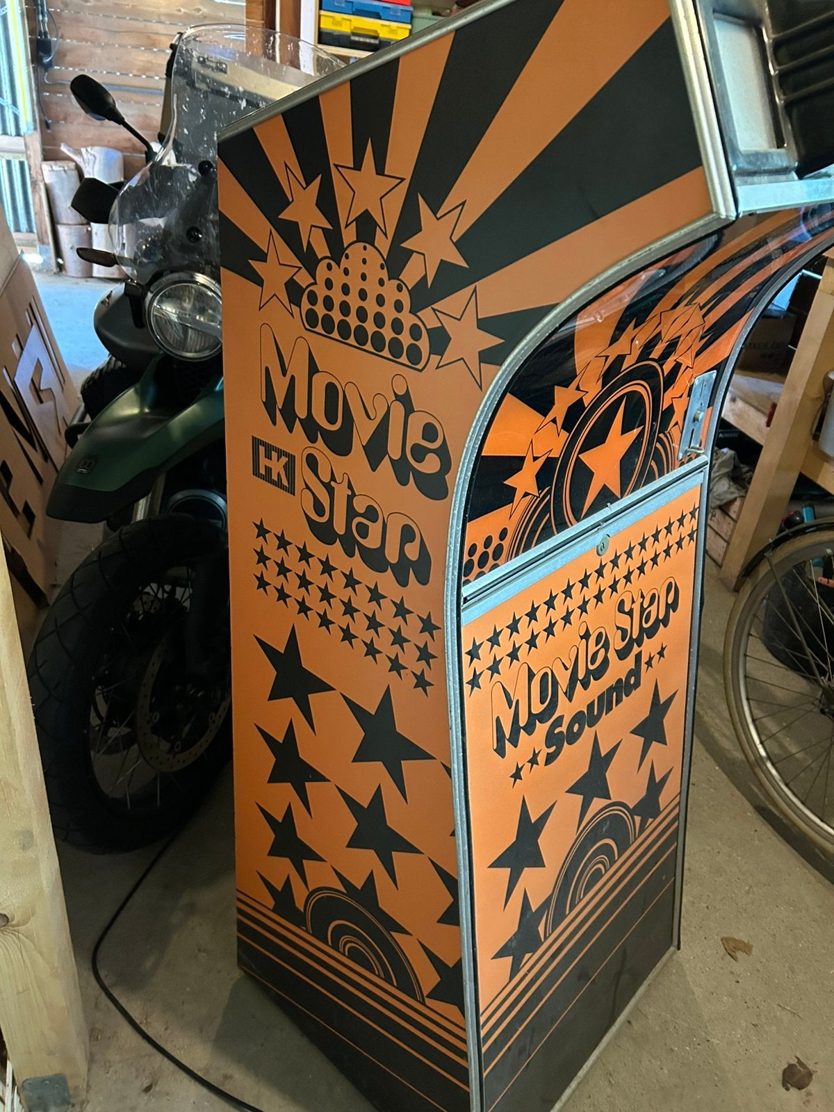 Vintage movie star sound console, Verzamelen, Automaten | Overige, Ophalen, Gebruikt