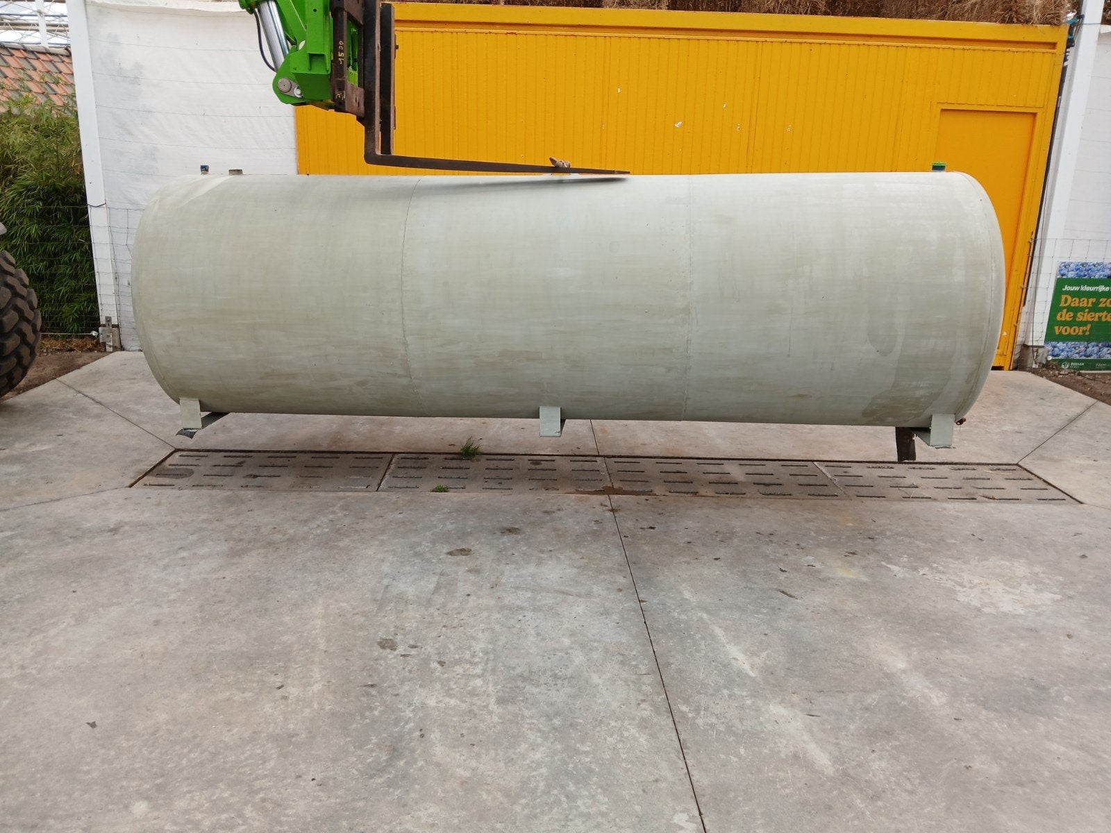tank/opslagtank/mazouttank/mazoutvat, Ophalen