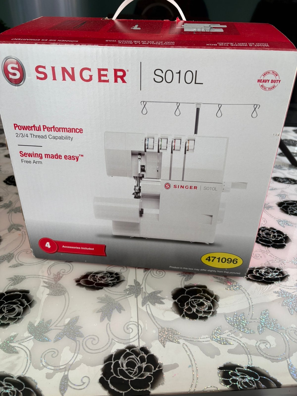Machine à verrouiller Singer S010L - Neuve dans sa boîte, Enlèvement, Neuf