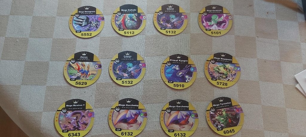 médaillon Pokemon Battle Flippos 5000 - 6999 oz Mewtwo G, Collections, Enlèvement ou Envoi, Mega, Flippos en vrac