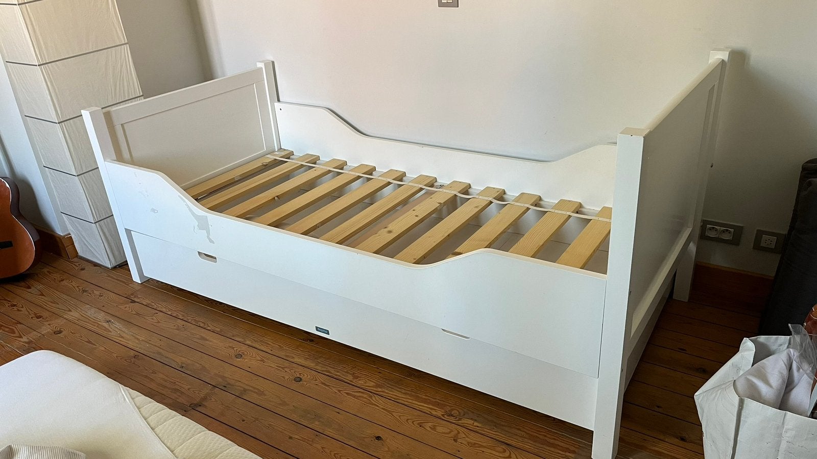 Bopita bed (90x200), 85 tot 100 cm, Gebruikt, 180 cm of meer, Ophalen