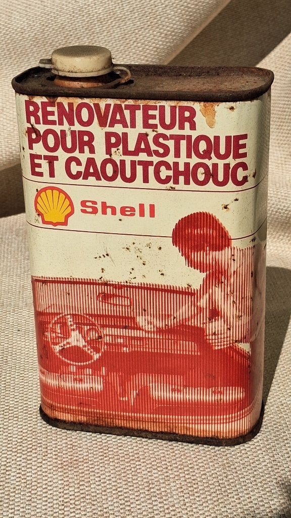 vintage blik SHELL, Ophalen of Verzenden, Gebruikt